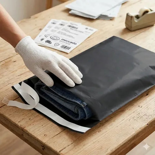 Bolsa eCommerce Ahibag lisas recicladas