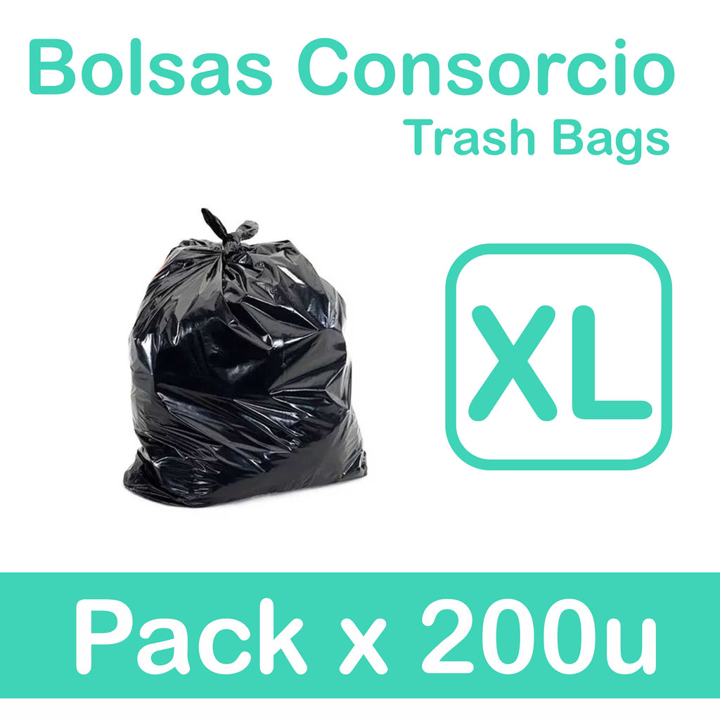 Pack de bolsas consorcio XL 200u